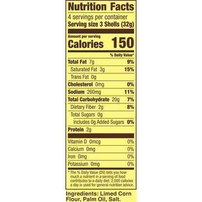 (10 pack) Old El Paso Tostada Shells, Gluten Free, Meal Prep, 12 Ct, 4.5 oz