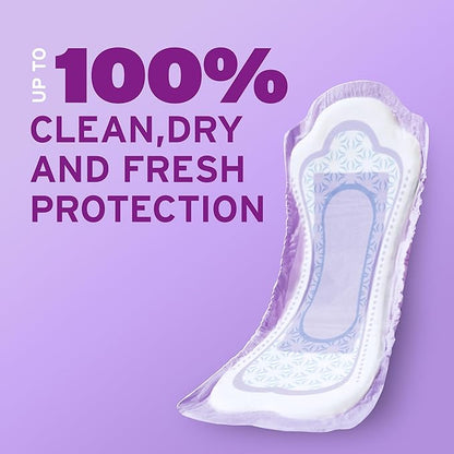 Poise Incontinence & Postpartum Pads for Bladder Leaks, 6 Drop Ultimate Absorbency, Long Length, 90 Count, Packaging May Vary