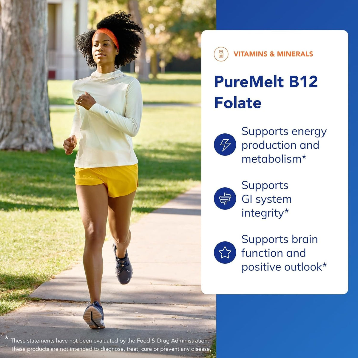 Pure Encapsulations PureMelt B12 Folate, 90 Lozenges