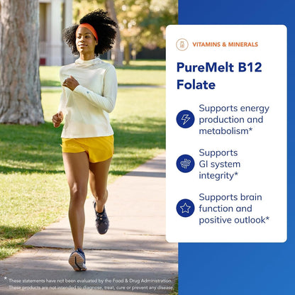 Pure Encapsulations PureMelt B12 Folate, 90 Lozenges
