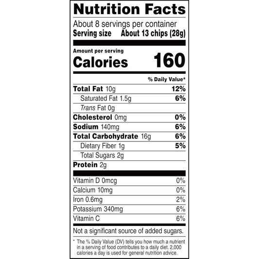Lay's Wavy Potato Chips Barbecue Flavor Hickory BBQ, 7.5 Oz