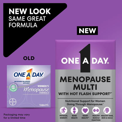 One A Day Women's Menopause Multivitamin, Menopause Support, 50 Count
