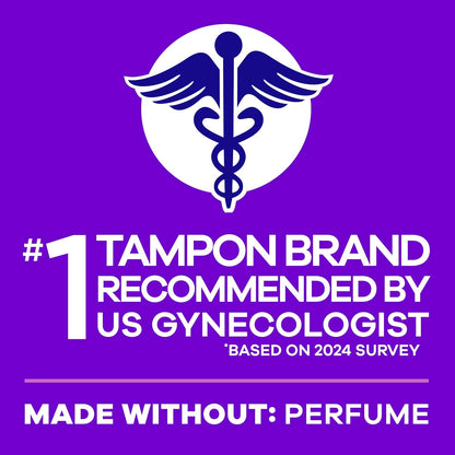 Tampax Radiant Tampons for Women Multipack, with LeakGuard Braid, Regular/Super/Super Plus Absorbency, Unscented, 112 Count (4 Packs of 28), Packaging May Vary