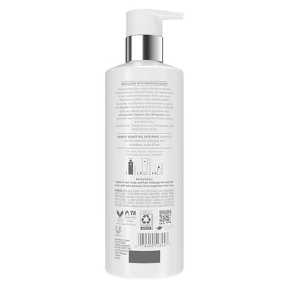 Dove Derma Scalp Density Boost Shampoo 1 ct With Glycerin, Sulfates And Zinc + Peptides For Hair Loss And Breakage 16 oz