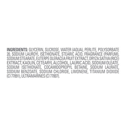 Dove Sugar Body Scrub Velvet Acai & Rice Milk For Women For Exfoliated & Hydrated skin 15 OZ