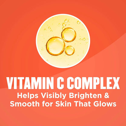 Gold Bond Body Bright Face & Body Lotion For Women & Men With Vitamin C | Daily Vitamin C body lotion, 24-hour hydration, 8 oz, helps refine, brighten and smooth the look of skin