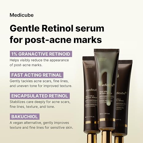 medicube Deep Reviving Bakuchiol Retinol Facial Serum