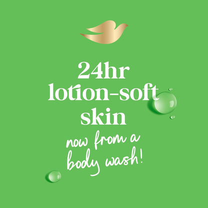 Dove 24hr Lotion Body Wash Refresh Cucumber & Green Tea, 30.6 oz | Hydrating body wash with MicroMoisture and a refreshing spa-inspired scent
