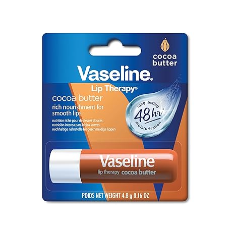 Vaseline Lip Therapy Stick, Cocoa Butter, 4.8g