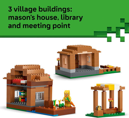 LEGO Minecraft Evoker Village Attack 21596