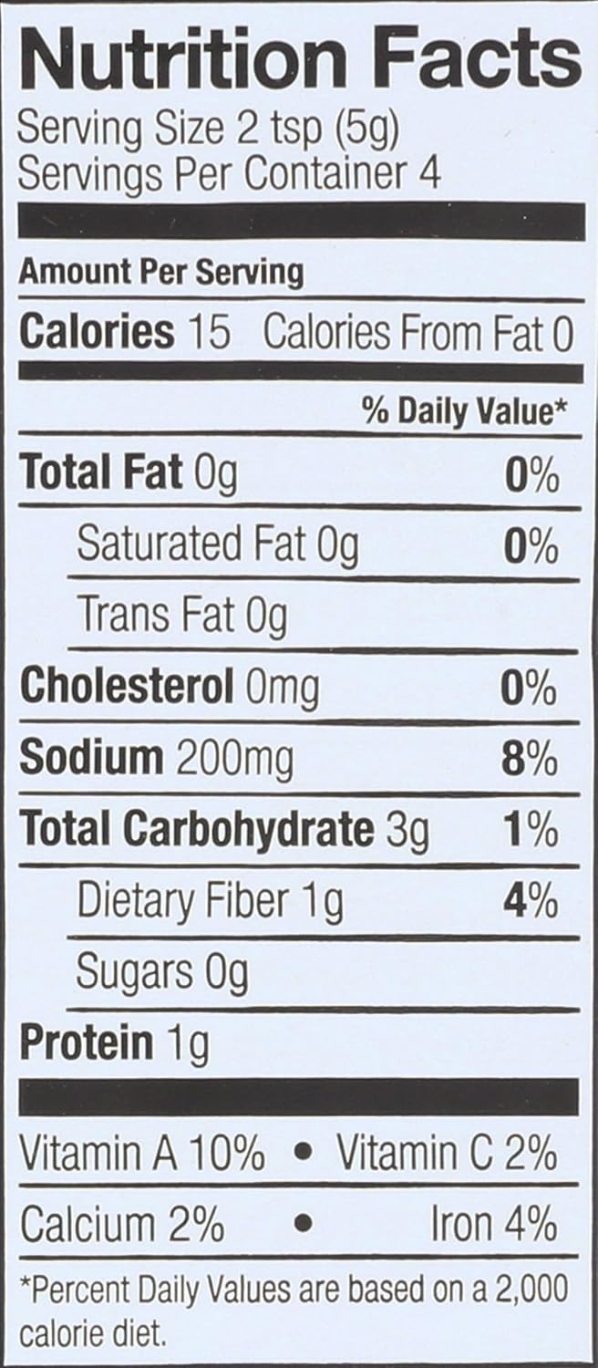 Simply Organic Garlic and Herb Vegetable Seasoning Mix, Certified Organic, Vegan, Kosher | 0.71 Ounce (Pack of 1)