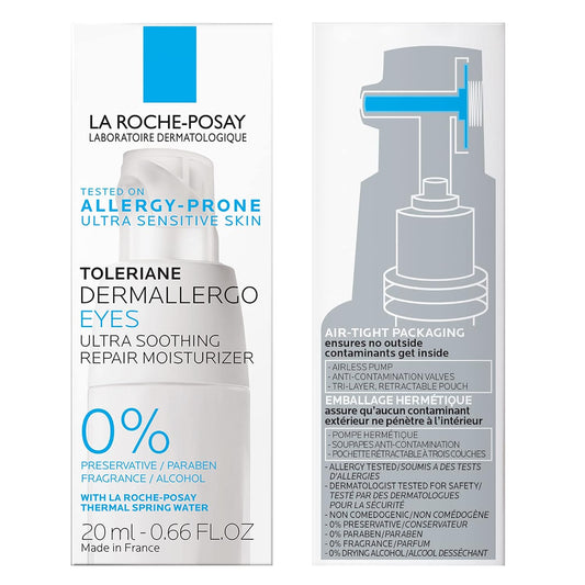 La Roche-Posay Toleriane Dermallergo Eye Cream for Sensitive Skin 0.68oz