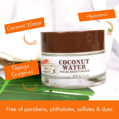 Palmer's Facial Moisturizer, Coconut Oil Formula with Coconut Water, 1.7 Oz