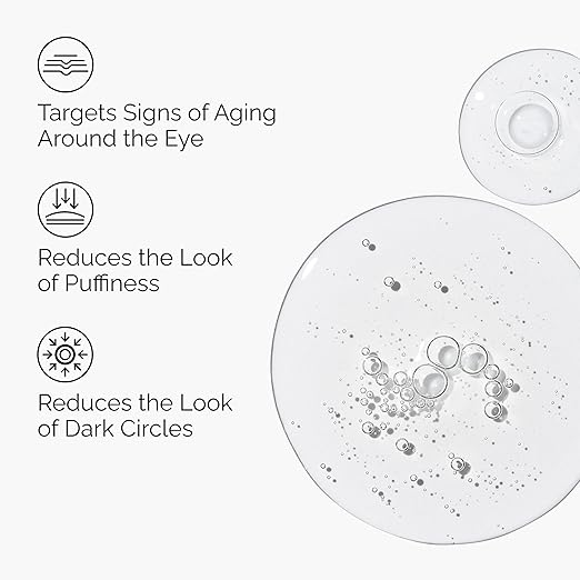 The Ordinary Multi-Peptide Eye Serum, Anti-Aging Formula for Crow’s Feet, Dark Circles & Puffiness (Pack of 2)
