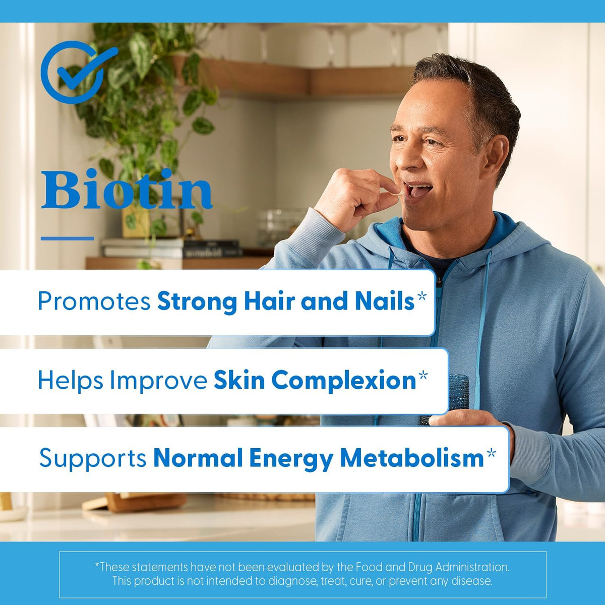 Doctor's Best Biotin Vitamin Supplement 5000 mcg, Vegan, 120 Veg Caps