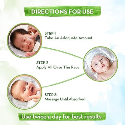 MAMAEARTH Coco Soft Baby Face Cream with Coconut Milk & Turmeric, 60g | Convenient 60g pack for everyday use.