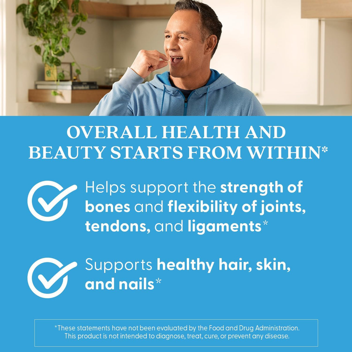 Doctor's Best Collagen Peptides Supplement Types 1 & 3, 180 Tablets