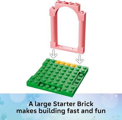 LEGO Gabby's Dollhouse Fairy Roller Coaster and Tea Party 11214 | Preschool Building Toys for Girls & Boys, Ages 4+, W/ Starter Bricks, Sturdy Build for Pretend Play, 137 pieces, Gift Idea