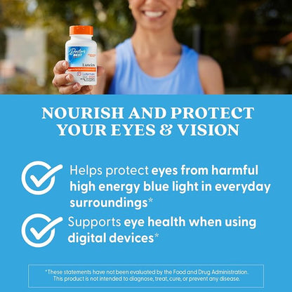 Doctor's BEST Lutein Supplement 20mg with Zeaxanthin, 60 Softgels