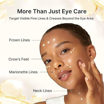 medicube Eye Serum with Deep Reviving Peptide | Eye Treatment Serum with Multi Peptides, Niacinamide & Squalane | Reduces Signs of Aging and Fine Lines | Korean Skincare,1.01 fl.oz (Pack of 2)"