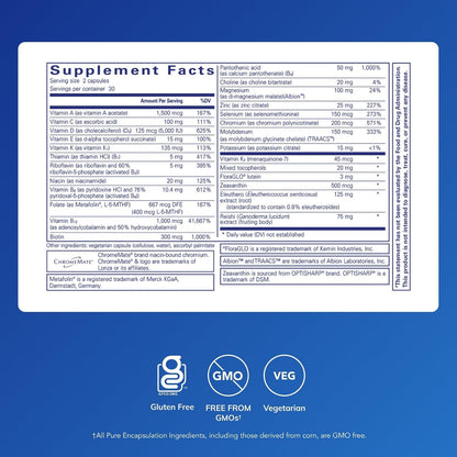 Pure Encapsulations PureResponse Multivitamin, 60 Capsules