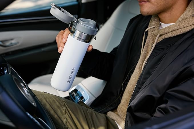 STANLEY Quick Flip GO Bottle, 36 oz, Frost