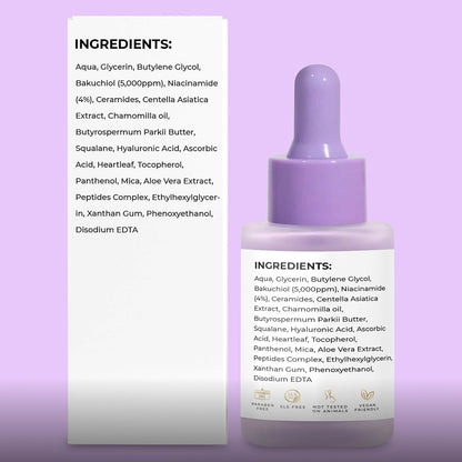 VALITIC Bakuchiol Serum - Retinol Alternative Face Serum, 30ml, 1.01fl.oz