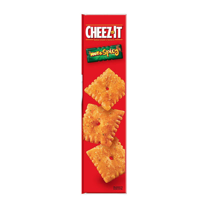 Cheez-It Baked Snack Cheese Crackers, Hot & Spicy, 7 oz Box