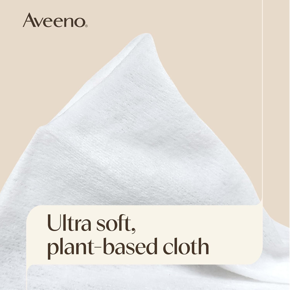 Aveeno Calm + Restore Unscented Makeup Remover Wipes, Fragrance-Free, 25 Ct