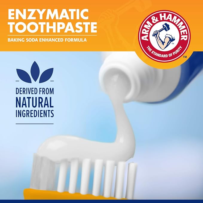 Arm & Hammer - Dog Toothbrush, Toothpaste Kit, Banana Mint, 2.5 oz