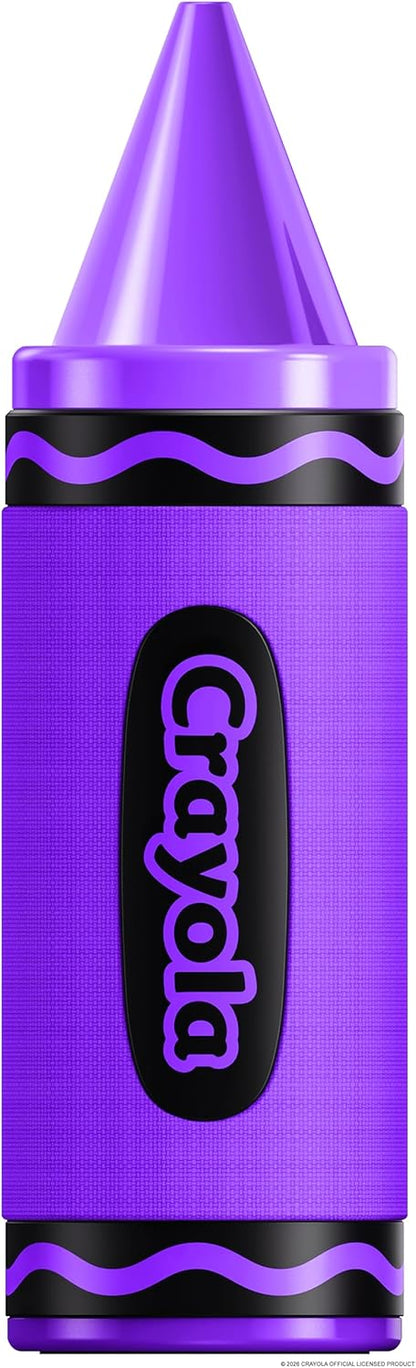Crayola Kids Crayon Speakers Bluetooth, Portable Bluetooth Speakers | 20W Peak Power HD Sound, Mini Bluetooth Speaker Wireless with TWS Pairing BT 5.3, FM Radio Home/Party/Outdoor/Travel
