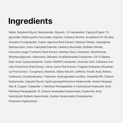 medicube Capsule Cream with Kojic Acid & Turmeric for Uneven Skin Tone
