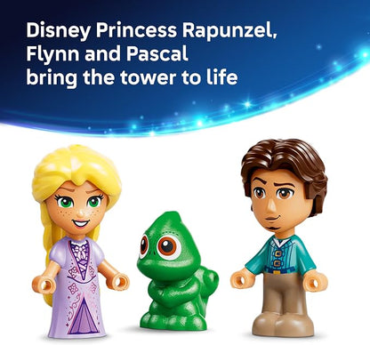 LEGO Disney Princess Rapunzel's Mini Tower 43294 | Building Toys for Girls & Boys, Ages 5+, Princess Castle Playset, Movie Character Figures, 171 pieces, Gift for Birthdays