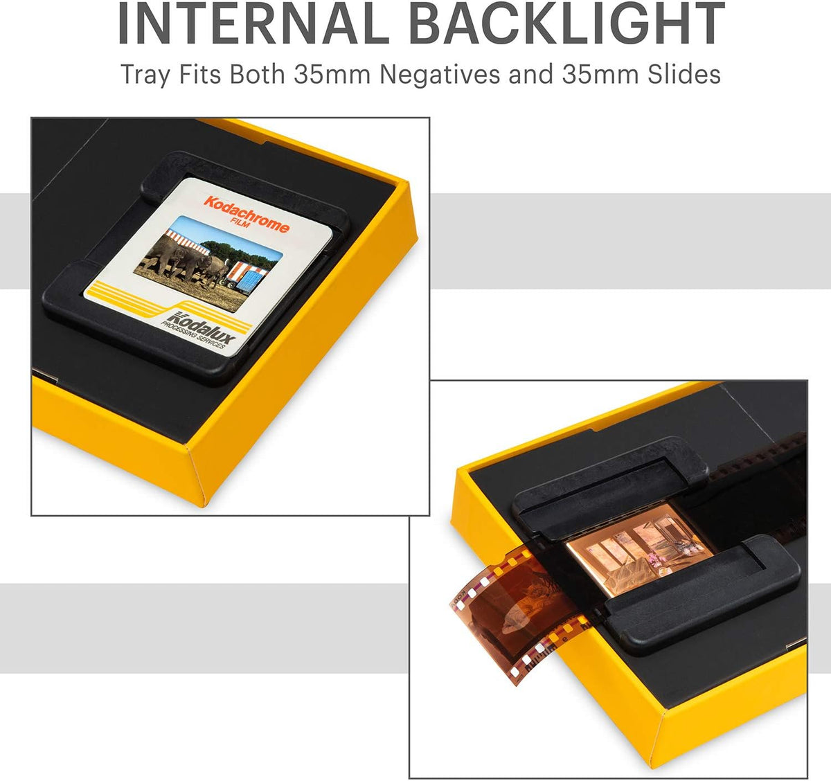 KODAK Mobile Film Scanner, 35mm Negative Scanner & Slide Viewer, App-Based