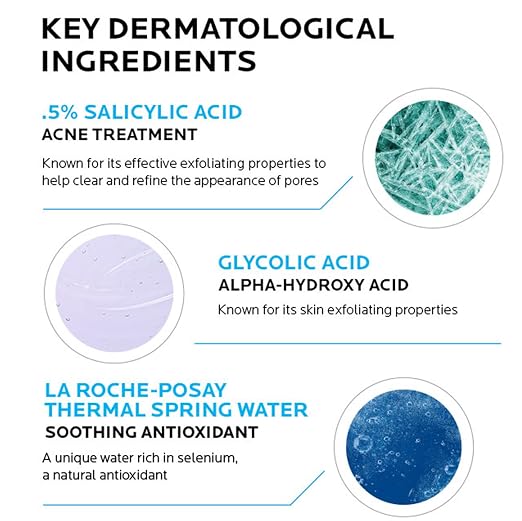 La Roche-Posay Effaclar Clarifying Solution Salicylic Acid Toner, 6.7oz