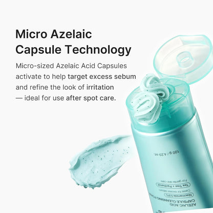 medicube Facial Cleanser Azelaic Acid Capsule Foam Cleanser