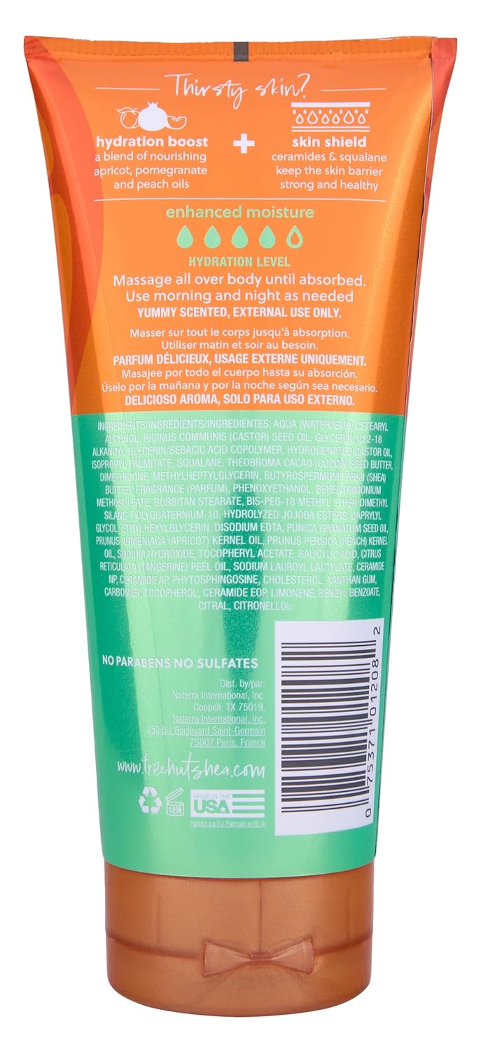 Tree Hut Tangerine Moisturizing Body Lotion, Ceramide and Squalene Formula Helps Protect Skin, Long-lasting Hydration Leaves Skin Feeling Soft & Moisturized, 8.5 Fl Oz. (Pack of 2)