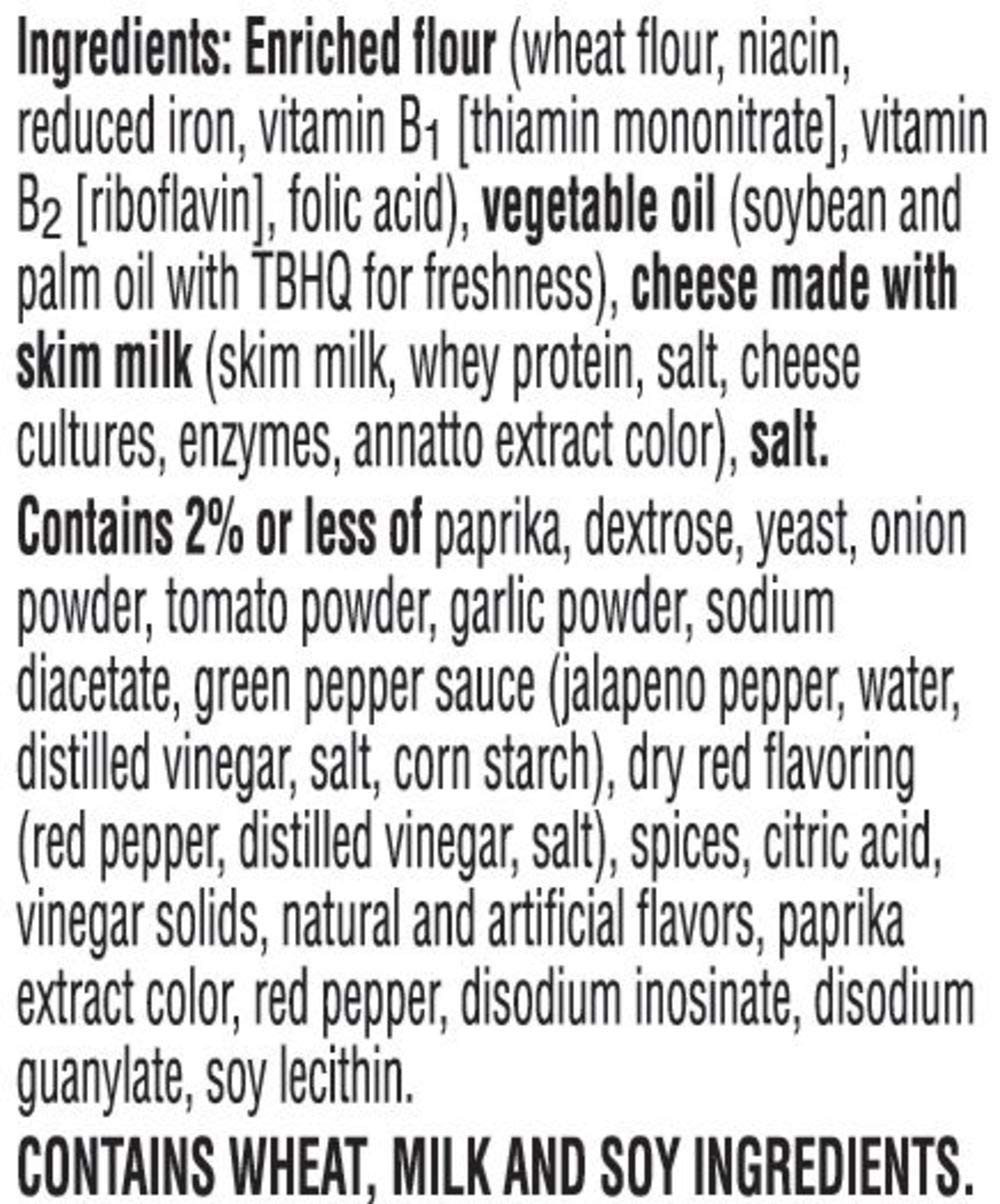 Cheez-It Baked Snack Cheese Crackers, Hot & Spicy, 7 oz Box