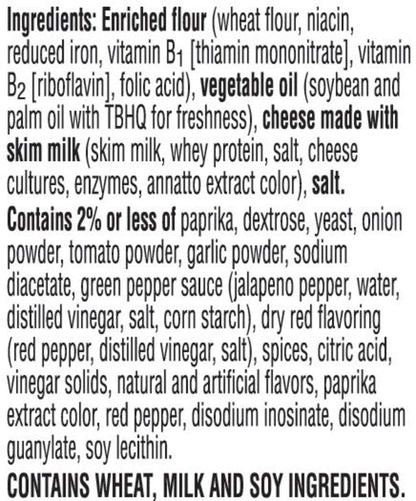 Cheez-It Baked Snack Cheese Crackers, Hot & Spicy, 7 oz Box