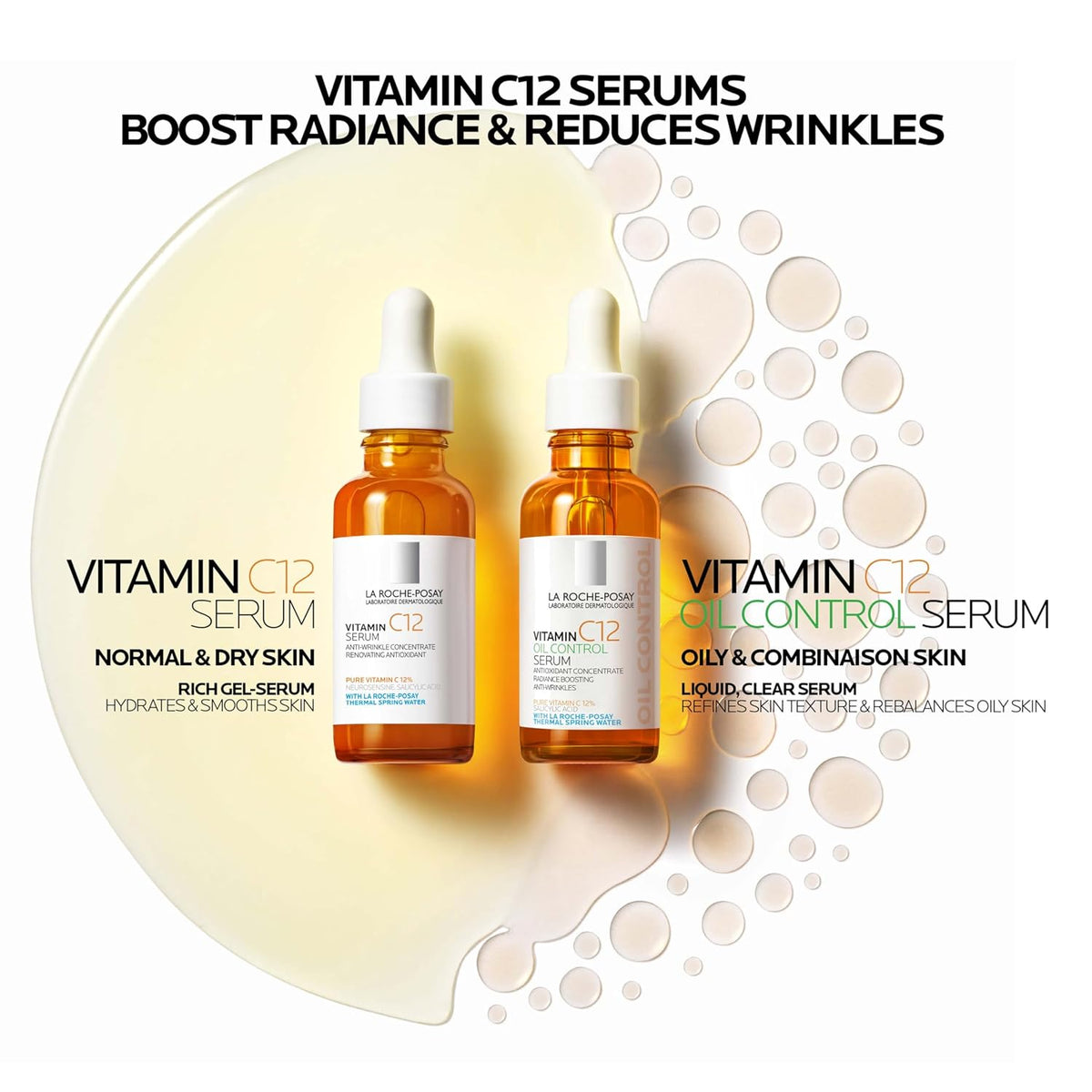 La Roche-Posay Vitamin C Serum for Face with Salicylic Acid