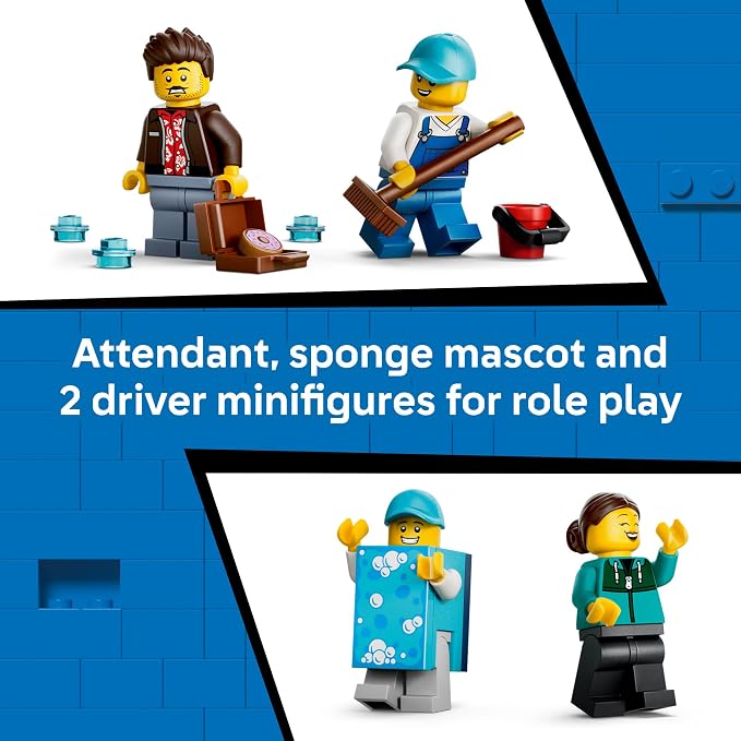 LEGO City Drive-Through Car Wash 60497