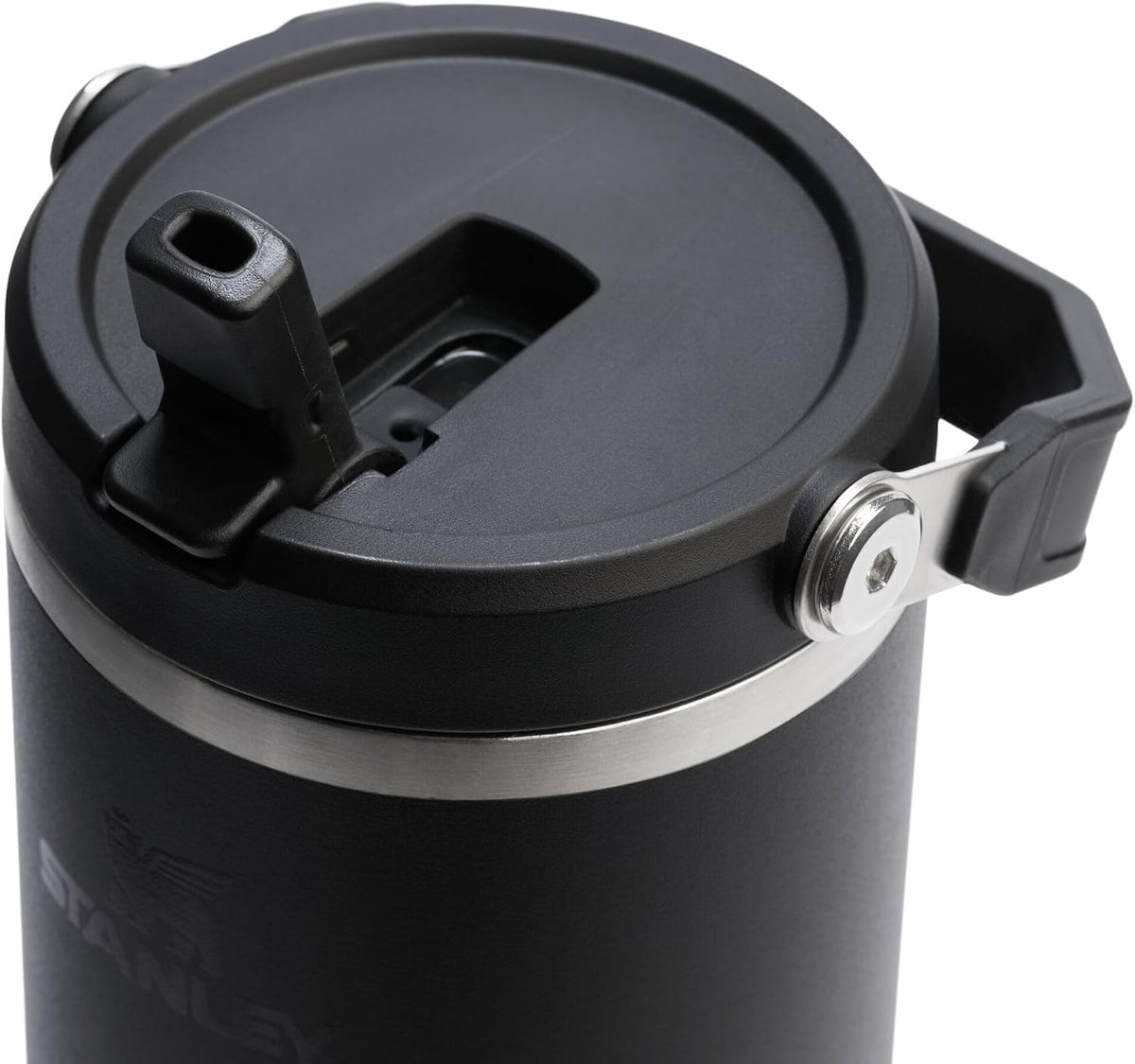 STANLEY IceFlow 2.0 Flip Straw Tumbler, 40 oz, Black 2.0