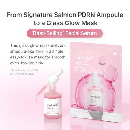 medicube PDRN Pink Peptide Ampoule Sheet Mask 6EA