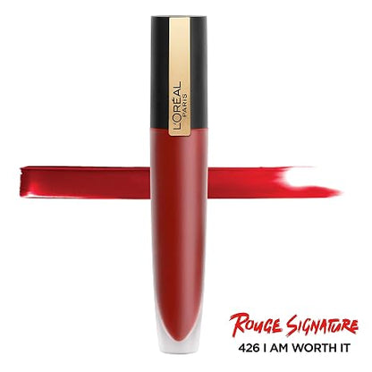 L’Oréal Paris Makeup Rouge Signature Matte Lip Stain, I Am Worth It