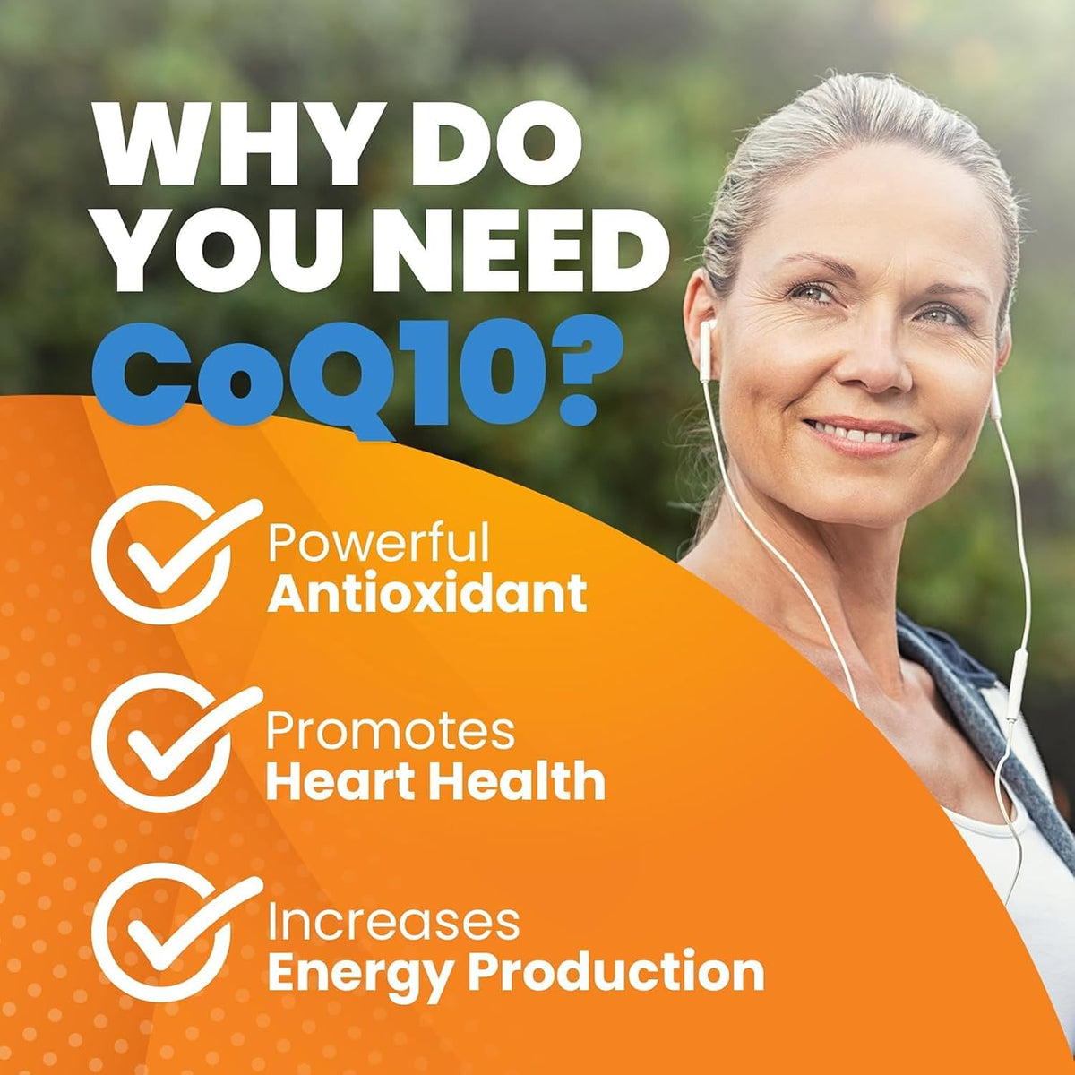 Doctor's Best High Absorption CoQ10 with BioPerine Supplement, 60 Softgels