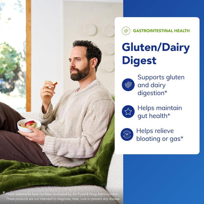 Pure Encapsulations Gluten/Dairy Digest, 60 Capsules