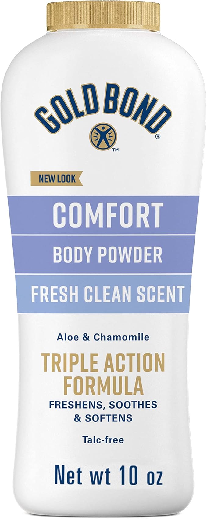 Gold Bond Men's Body Powder Spray 7 oz. and Body Powder 10 oz. Bundle - Nightfall and Fresh Clean Scents
