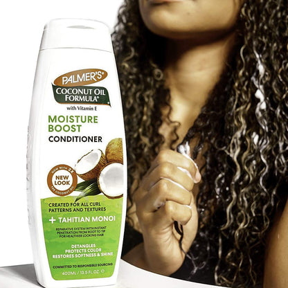 Palmer's Moisture Boost Hair Conditioner, Coconut Oil Formula (13.5 Fl Oz)
