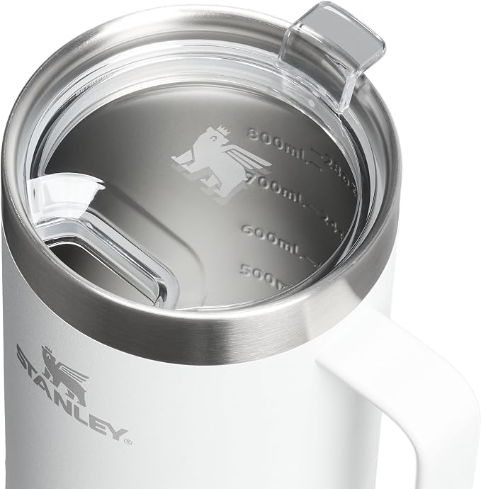 STANLEY The Everyday Suburban Mug | 30 oz | Drink Through Lid | Cup for Coffee, Tea and Drinks | Insulated Stainless Steel Coffee Mug | BPA-Free | Frost