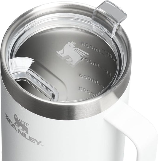 STANLEY The Everyday Suburban Mug | 30 oz | Drink Through Lid | Cup for Coffee, Tea and Drinks | Insulated Stainless Steel Coffee Mug | BPA-Free | Frost